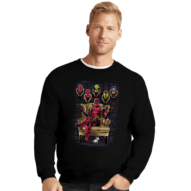 Crewneck Sweater, Unisex / Small / Black
