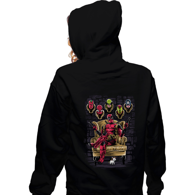 Zippered Hoodies, Unisex / Small / Black