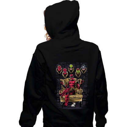 Zippered Hoodies, Unisex / Small / Black