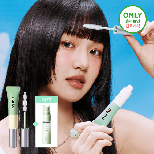 Narka Fresh Sebum Hair Mascara 15g + Gift (Fresh Veil Hair Sebum Mist 20ml)
