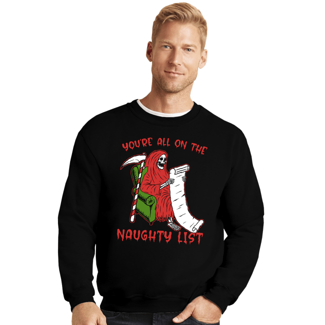 Crewneck Sweater, Unisex / Small / Black