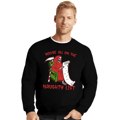 Crewneck Sweater, Unisex / Small / Black