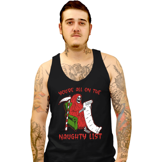 Tank Top, Unisex / Small / Black