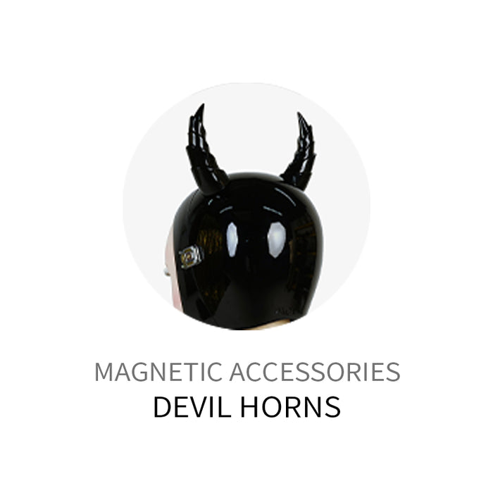 Magnetic accessories:Devil horns