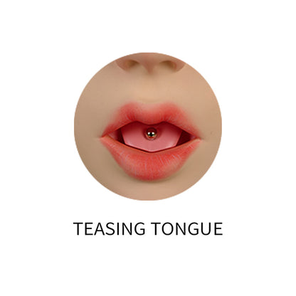 Oral accessories:Teasing tongue