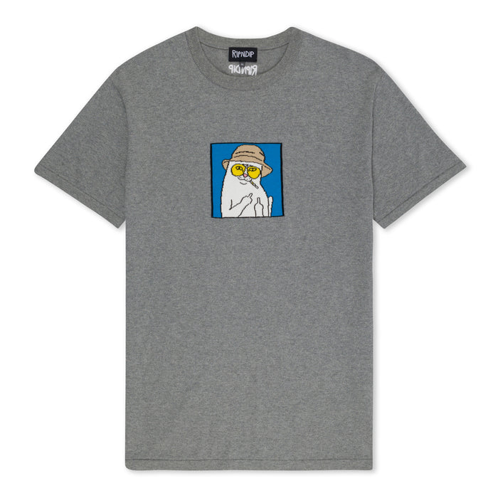RIPNDIP Nermal S Thompson Knit Tee (Heather Grey)