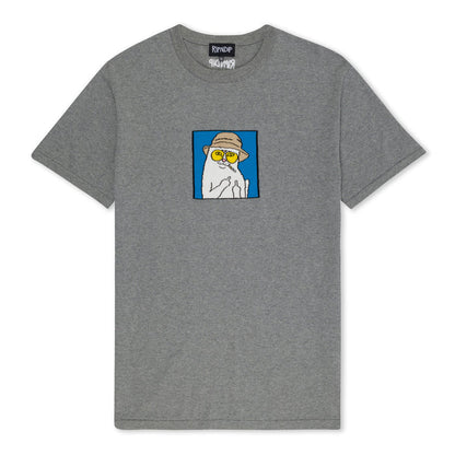 RIPNDIP Nermal S Thompson Knit Tee (Heather Grey)