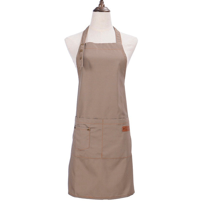 Neutral Apron With Pockets