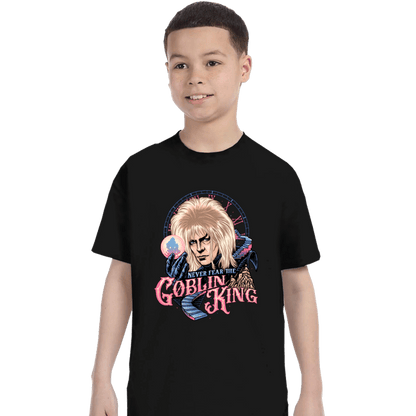 Daily_Deal_Shirts T-Shirts, Youth / XS / Black Never Fear The Goblin King