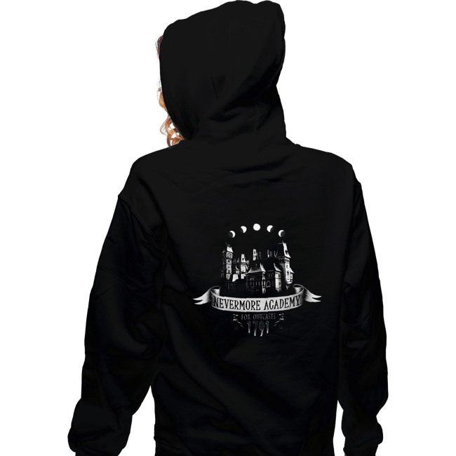 Zippered Hoodies, Unisex / Small / Black