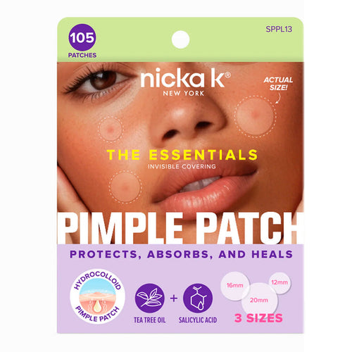Nicka K New York Invisible Covering The Essentials Pimple Patches 3 Sizes