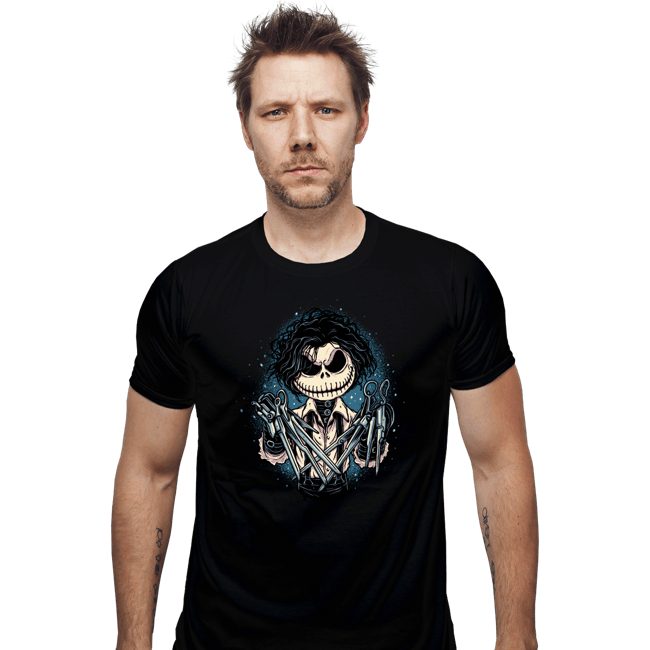 Secret_Shirts Fitted Shirts, Mens / Small / Black Nightmare Scissors