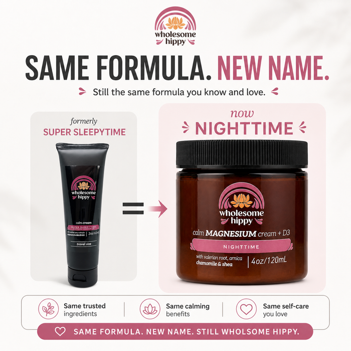 Nighttime Calm Cream | Magnesium Cream & Body Butter | 2oz