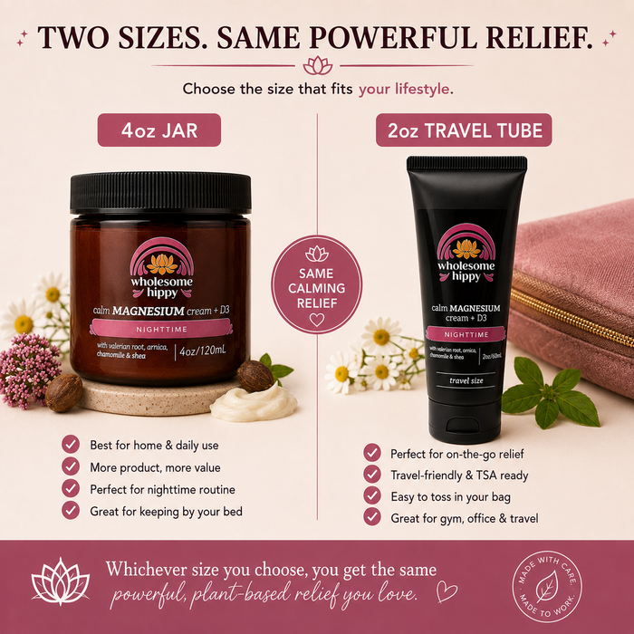 Nighttime Calm Cream | Magnesium Cream & Body Butter | 2oz