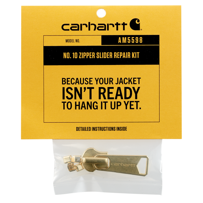 No. 10 Zipper Slider Repair Kit - BRS-Brass | Carhartt 105598