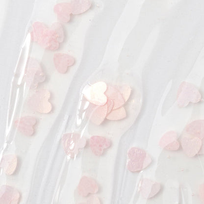 No Wipe Top Coat Gel Polish - Heart Confetti