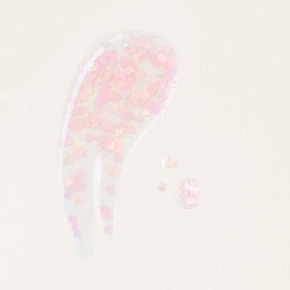 No Wipe Top Coat Gel Polish - Heart Confetti