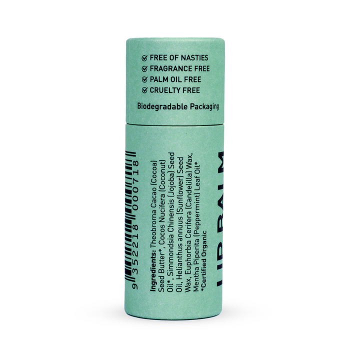 Go-For-Zero-Australia-Noosa-Basics-Australia-Lip-Balm-Push-Up-Tube-Mint-Back