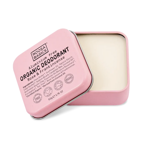 Go-For-Zero-Australia-Noosa-Basics-Australia-Natural-Deodorant-Cream-Rose-And-Frankincense-Scent-Front