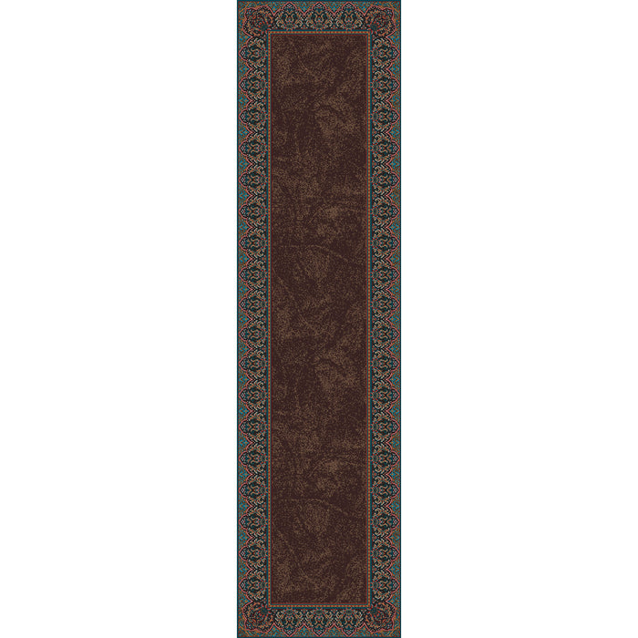 Image of an area rug, Nubuck - Dark Chocolate
