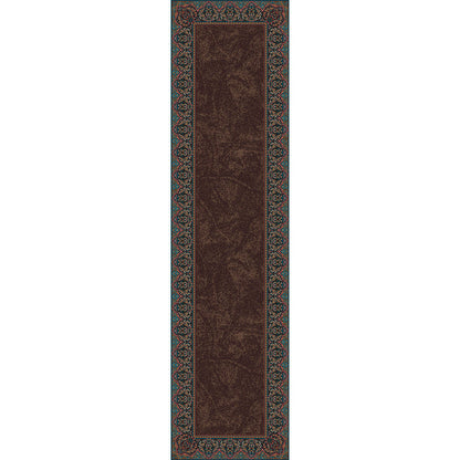 Image of an area rug, Nubuck - Dark Chocolate
