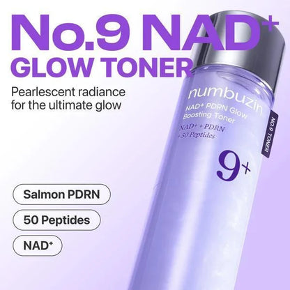 Numbuzin No.9 NAD+ PDRN Glow Boosting Toner 150 mL