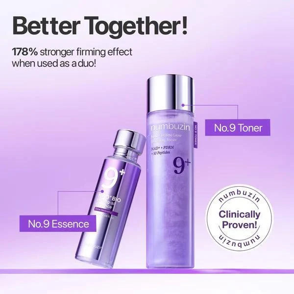 Numbuzin No.9 NAD+ PDRN Glow Boosting Toner 150 mL