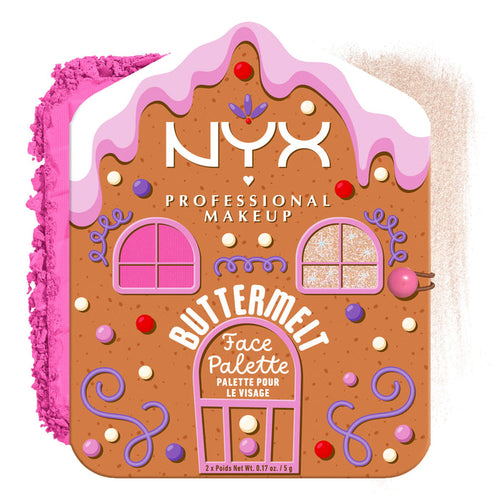 NYX professional makeup Buttermelt Face Palette Palette Pour Le Visage