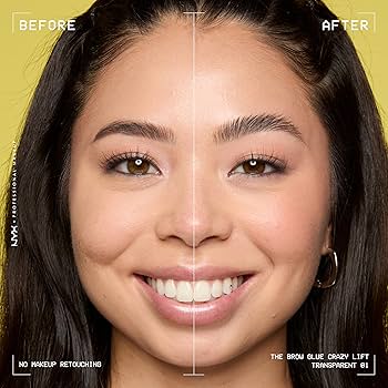 NYX Professional Makeup The Brow Glue Crazy Lift 24HR
