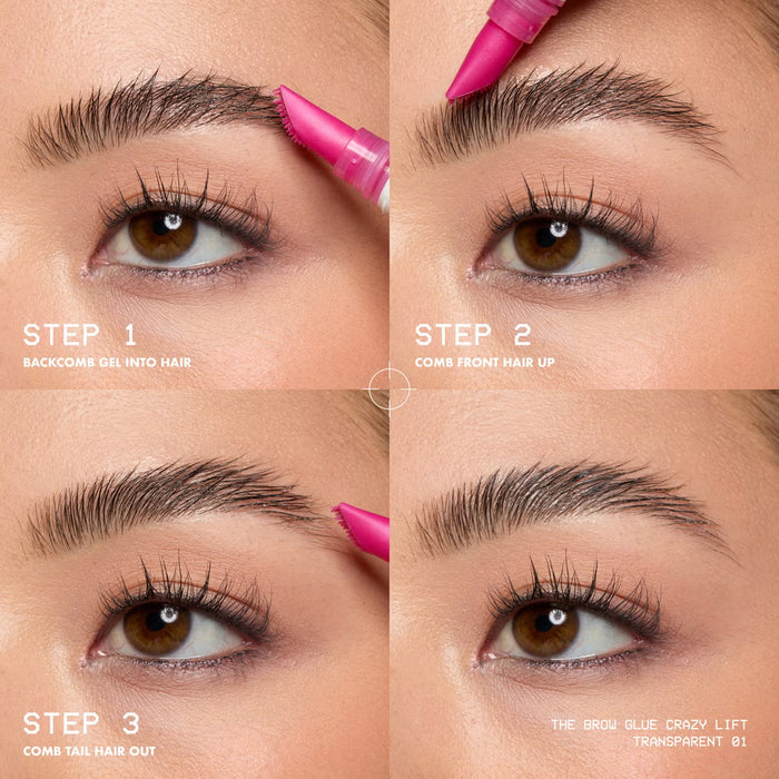 NYX Professional Makeup The Brow Glue Crazy Lift 24HR