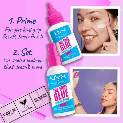 NYX professional makeup The Face Glue Setting Spray
