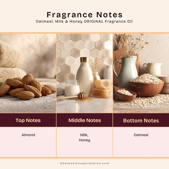 Oatmeal, Milk & Honey ORIGINAL Fragrance Oil 105 - close-up