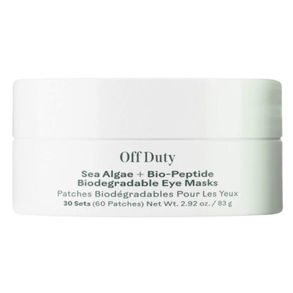Container of Three Ships Off Duty Sea Algae+ Bio-Peptide Smoothing Biodegradable Eye Masks 30 Sets