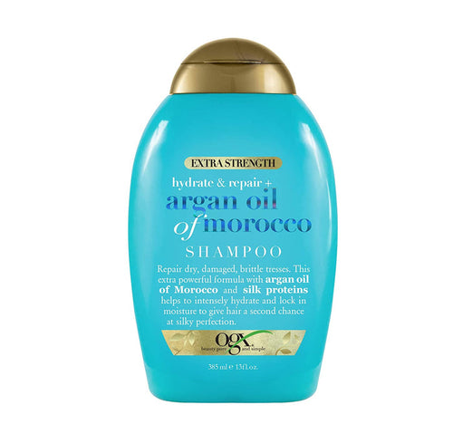OGX Extra Strength Hydrate & Repair + Argan Oil Of Morocco Shampoo شامبو الشعر بزيت الاركان المغربي