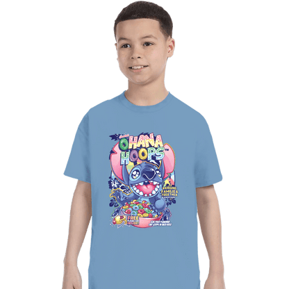 Shirts T-Shirts, Youth / XS / Powder Blue Ohana Hoops