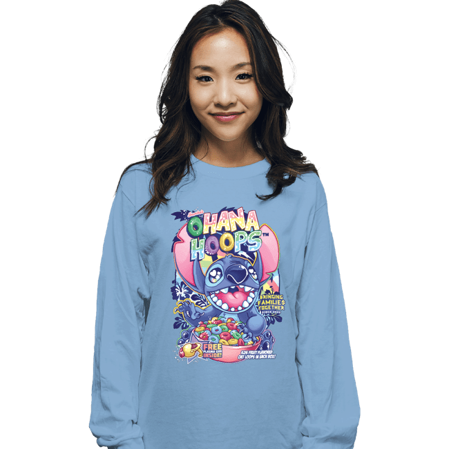 Long Sleeve Shirts, Unisex / Small / Powder Blue