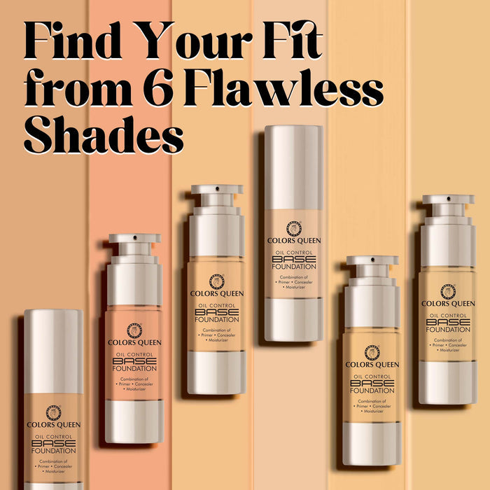 Colors Queen Oil Control Base Foundation