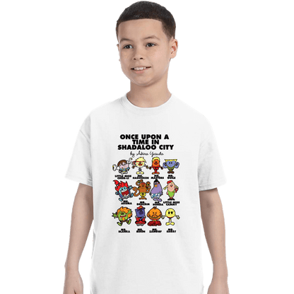 Daily_Deal_Shirts T-Shirts, Youth / XS / White Once Upon A Time In Shadaloo