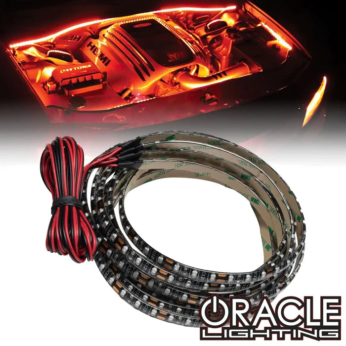 Oracle Lighting Engine Bay LED Flexible Strip Lighting Kit