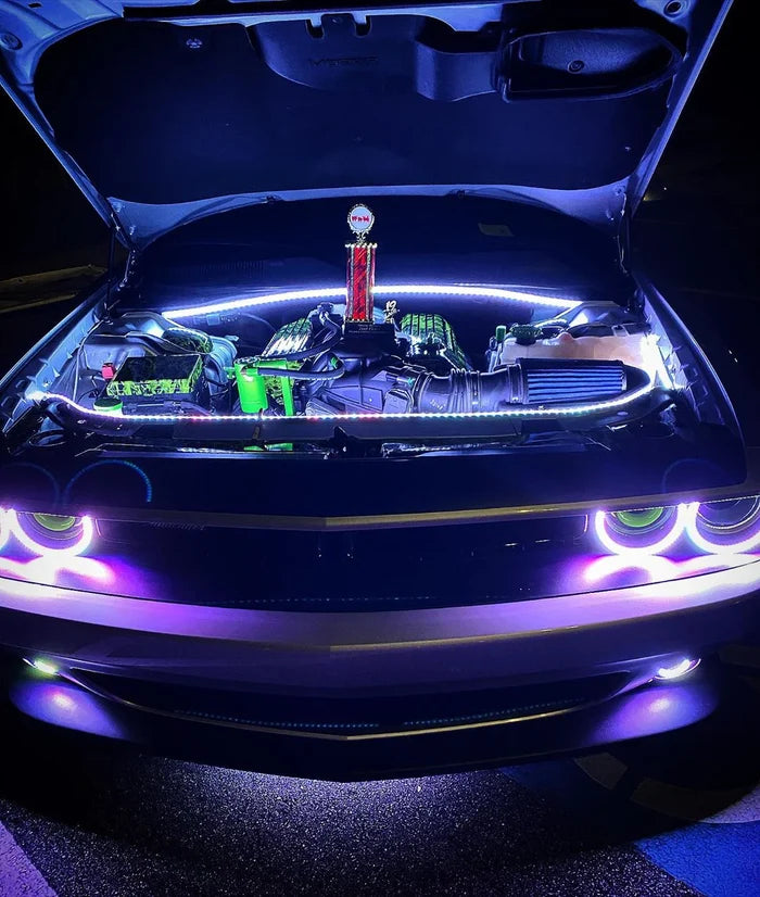 Oracle Lighting Engine Bay LED Flexible Strip Lighting Kit