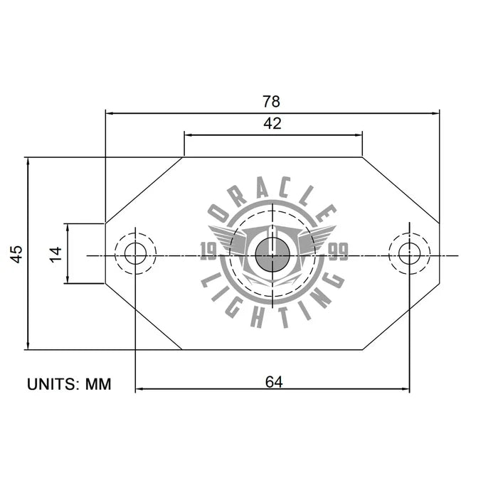 Oracle Lighting Magnet Adapter Kit For Oracle Lighting Led Rock Light (Single)