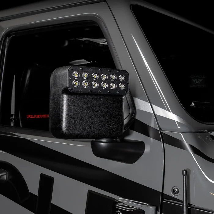 Oracle Lighting Magnetic Light Bar Cover For Led Side Mirrors (Pair)