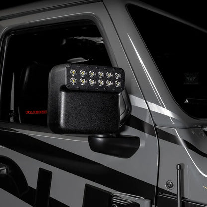 Oracle Lighting Magnetic Light Bar Cover For Led Side Mirrors (Pair)