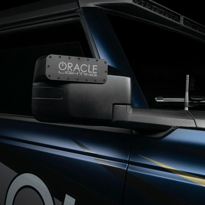 Oracle Lighting Magnetic Light Bar Cover For Led Side Mirrors (Pair)