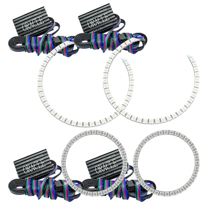 Oracle Lighting Sport LED Headlight Halo Kit For 4Runner (2006-2009)