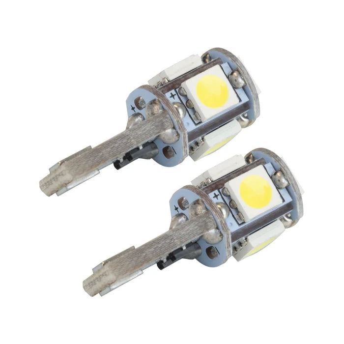 Oracle Lighting T10 5 LED 3 Chip Smd Bulbs (Pair)