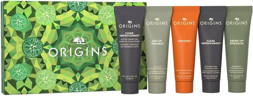 Origins Multi-Maskers Five Mini Masking Essentials Gift Set NIB