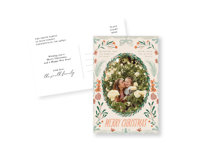 Ornate Painting Postcard