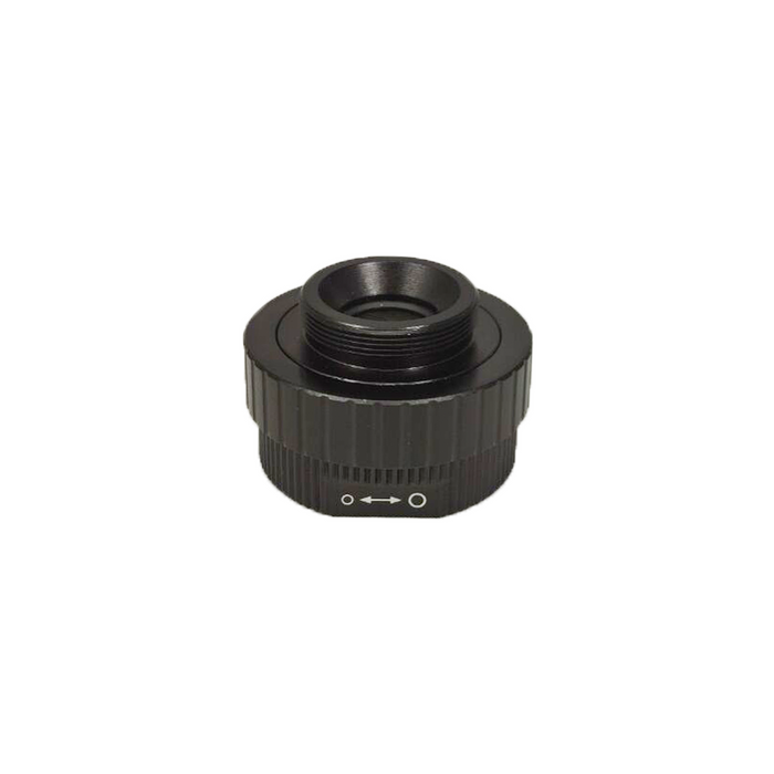 Outer Diameter 24mm Iris Diaphragm for Video Zoom Microscope Body, SKU MZ02017211, three quarter front view