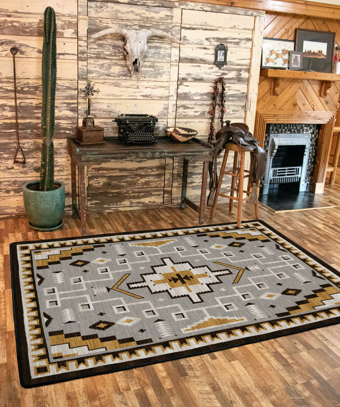 Image of an area rug, Overshadow - Natural Grays